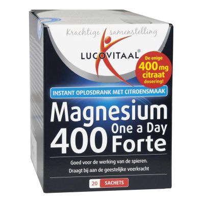 Foto van Lucovitaal Magnesium 400 forte