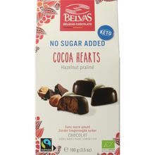 Foto van Belvas Choco hart hazelnoot praline