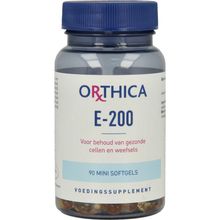 Foto van Orthica Vitamine E 200