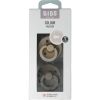 Afbeelding van Bibs Fopspeen maat 3 - vanilla/dark oak 2pack