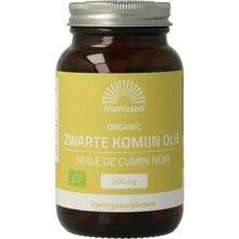 Foto van Mattisson Organic zwarte komijn 500 mg