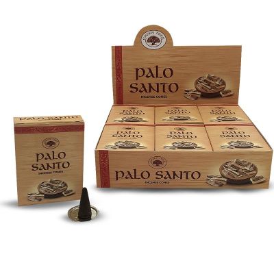 Kegelwierook palo santo 10 stuks - 