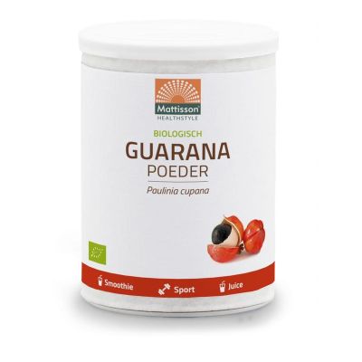 Mattisson Guarana poeder biologisch