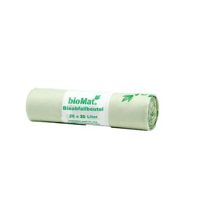 Biomat Wastebag compostable 15/20 liter