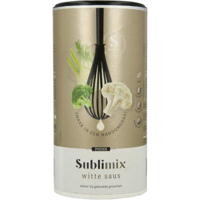 Sublimix Witte saus glutenvrij Sublimix Witte saus glutenvrij 240 gram - Overig reform/levensmiddelen