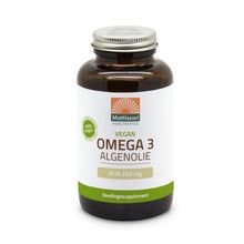 Foto van Mattisson Vegan omega-3 algenolie DHA 260 mg