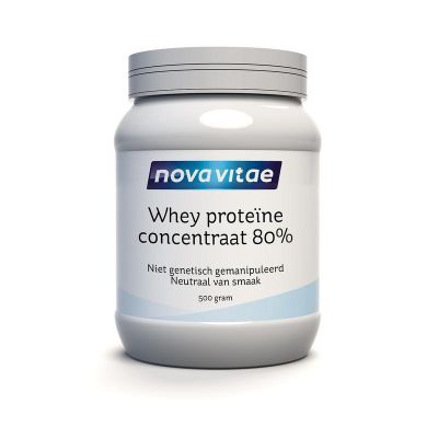 Nova Vitae Whey proteine concentraat 80%