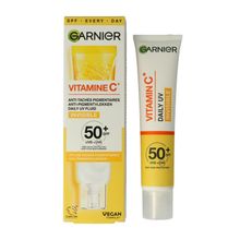 Foto van Garnier vit c daily uv anti-pig spf50+