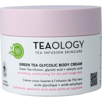 Teaology Green tea glycolic body cream 260 gram - Bodycreme/gel/lotion