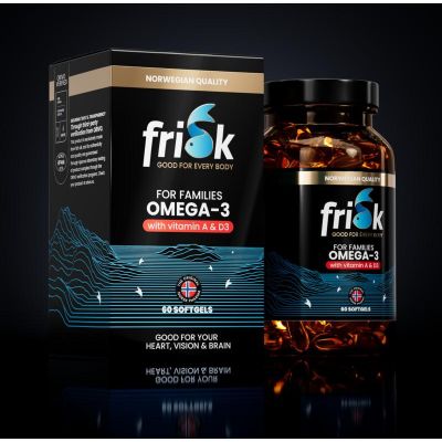 Foto van Frisk Omega 3 for families