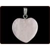 Afbeelding van Hanger hart 20 mm roze kwarts