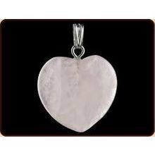 Foto van Hanger hart 20 mm roze kwarts