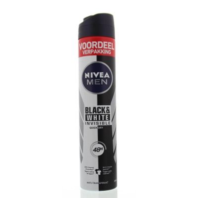 Nivea Men deodorant black & white XL spray