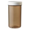Afbeelding van Plastobel tabletfles bruin gedopt 110 ml
