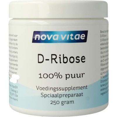 Nova Vitae D Ribose 100% puur 250 gram - Overige producten