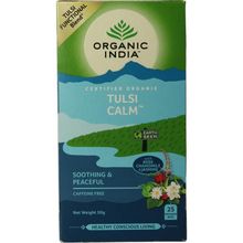 Foto van Organic India Tulsi calm tea bio