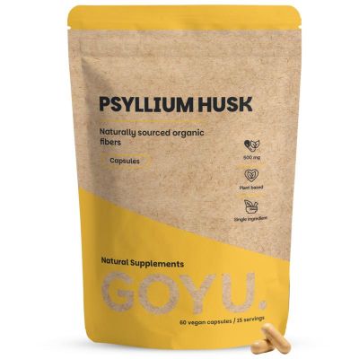 Foto van Goyu Psyllium husk vezels bio