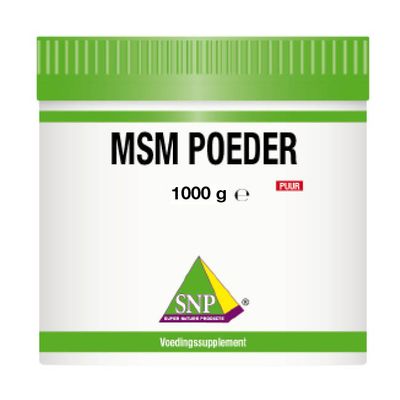 SNP MSM poeder puur 1000 gram - Glucosaminen chondroitine MSM