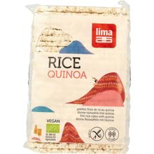 Foto van Lima Rijstwafels recht dun quinoa