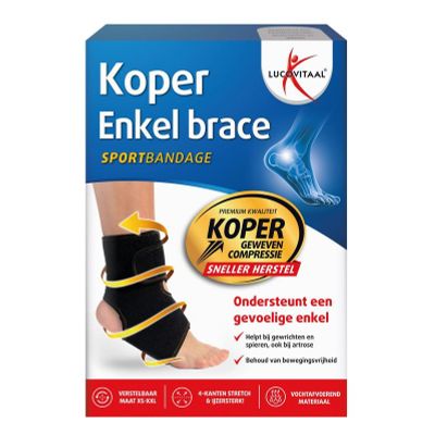 Lucovitaal Brace enkel koper