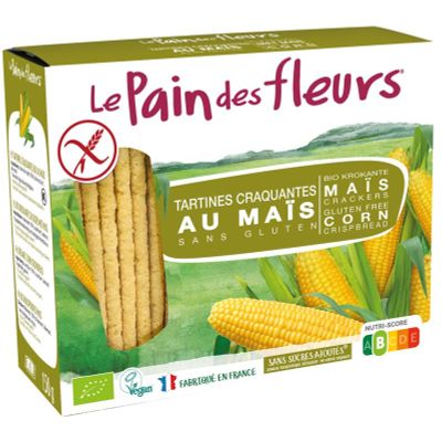 Pain Des Fleurs Mais rijst crackers