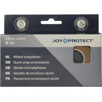 Joy2protect Snelpleisters huidskleur 2.5 cm x 4.5 m