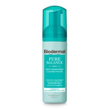 Foto van Biodermal Pure balance renewing cleansing mousse