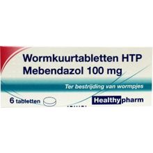 Foto van Healthypharm Mebendazol/wormkuur