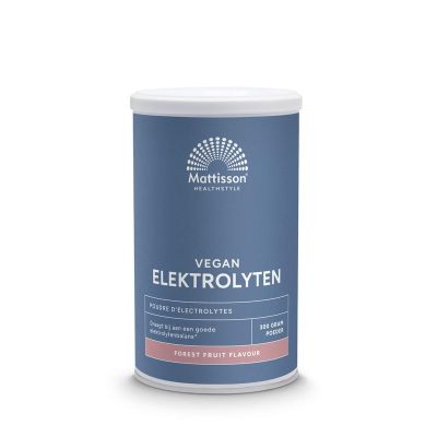 Mattisson elektrolyten poeder forest fru Mattisson elektrolyten poeder forest fru 300 gram - Overige vitaminen/mineralen