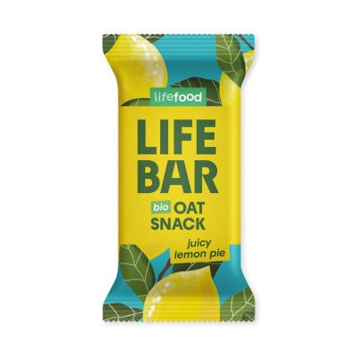 Lifefood Lifebar haverreep lemon zacht bio