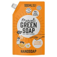 Foto van Marcel's GR Soap Handsoap orange & jasmine refill