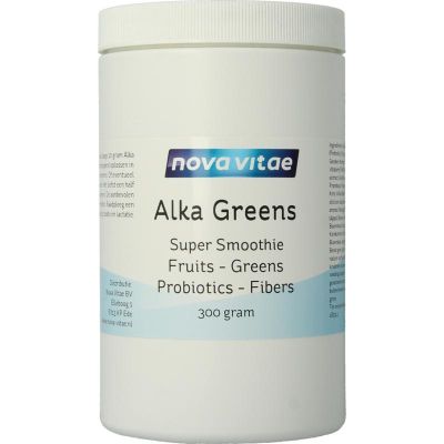 Nova Vitae Alka greens plus 300 gram - Overige vitaminen/mineralen