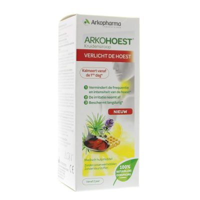 Kruidensiroop gezoet met honing 140 ml - Hoest