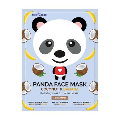 Montagne Panda sheet face mask coconut & banana Montagne Panda sheet face mask coconut & banana 1 stuk - Reiniging