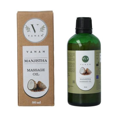 Vanan Manjistha massage oil 90 Milliliter - Massage