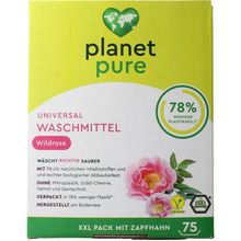 Foto van Planet Pure Wasmiddel vloeibaar universeel wild rose