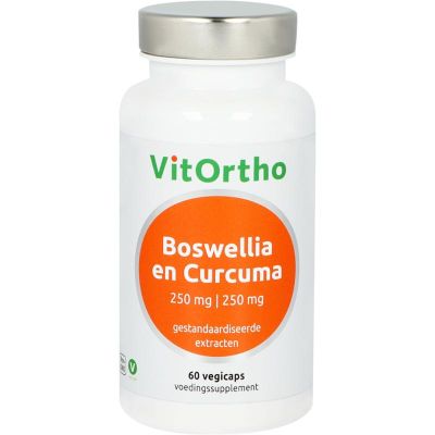 Vitortho Boswellia 250 mg en curcuma 250 mg