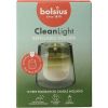 Afbeelding van Bolsius Clean Light geur navulling gardenia starterkit