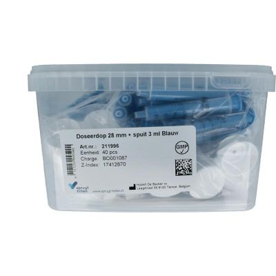 Foto van Spruyt Hillen doseerdop 28mm met spuit 3ml
