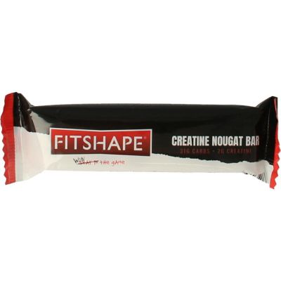 Fitshape Creatine nougat bar 38 gram - Gezonde tussendoortjes