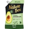 Afbeelding van Nature Box Showergel avocado navul
