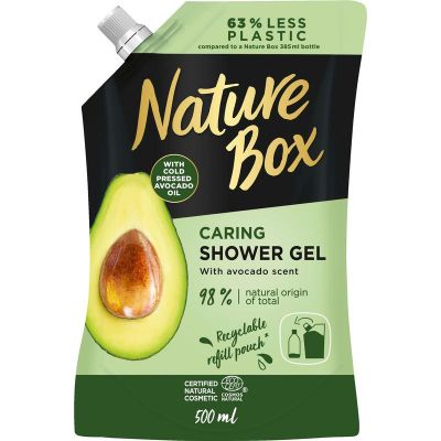 Nature Box Showergel avocado navul