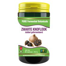 Foto van SNP Zwarte knoflook dubbel gefermenteerd