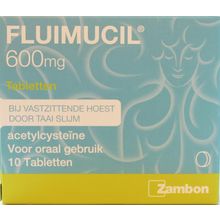 Foto van Fluimucil 600 mg