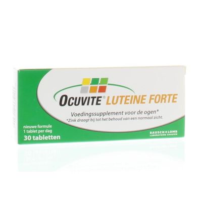 Ocuvite Luteine forte Ocuvite Luteine forte 30 tabletten - Overige vitaminen/mineralen