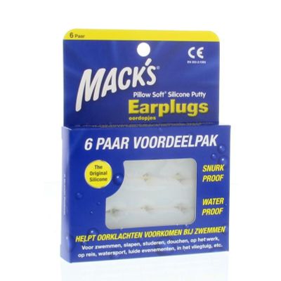 Earplugs 6 paar - Oorverzorging
