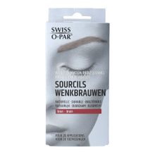 Foto van Swiss O-Par Professionele verfset wenkbrauwen bruin