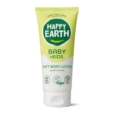 Foto van Happy Earth Bodylotion voor baby & kids