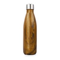 Yoko Drinkfles wood isotherm 500ml