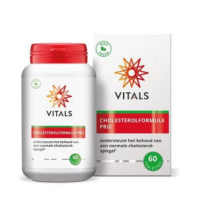 Vitals Cholesterolformule pro Vitals Cholesterolformule pro 60 tabletten - Overige vitaminen/mineralen